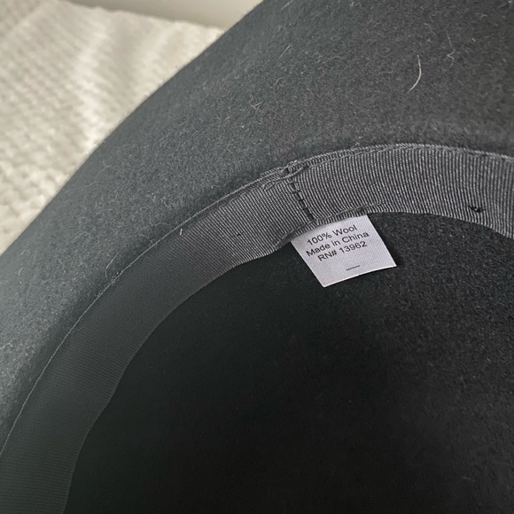 Zara black wool hat - Picture 2 of 2